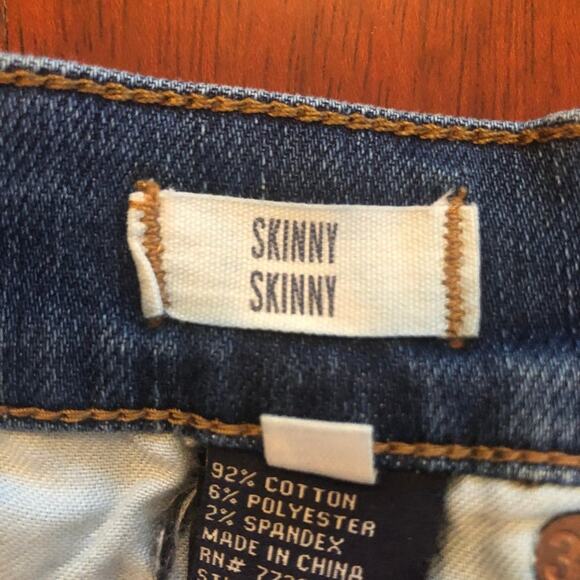 Madewell Skinny Skinny Jeans Rip & Repair Edition - Picture 6 of 8